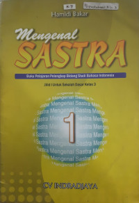 Image of Mengenal Sastra : Jilid 1 SD Kelas 3